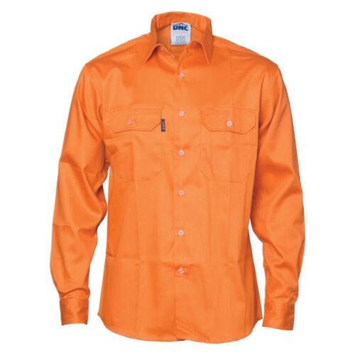 Mens Patron Saint® Flame Retardant Drill Long Sleeve Shirt Thumbnail