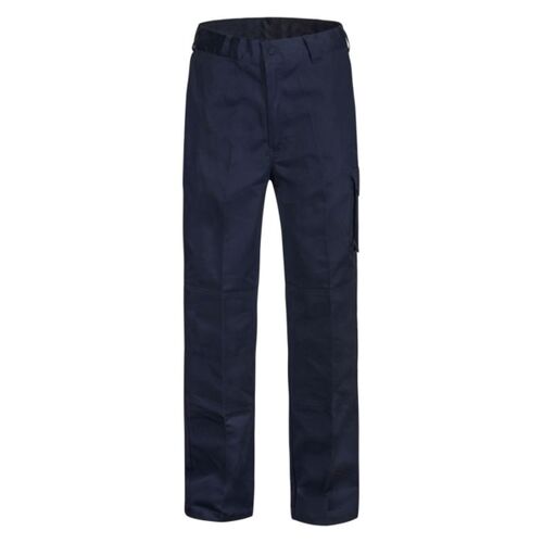 Modern Fit Mid-Weight Cargo Cotton Drill Trouser Thumbnail