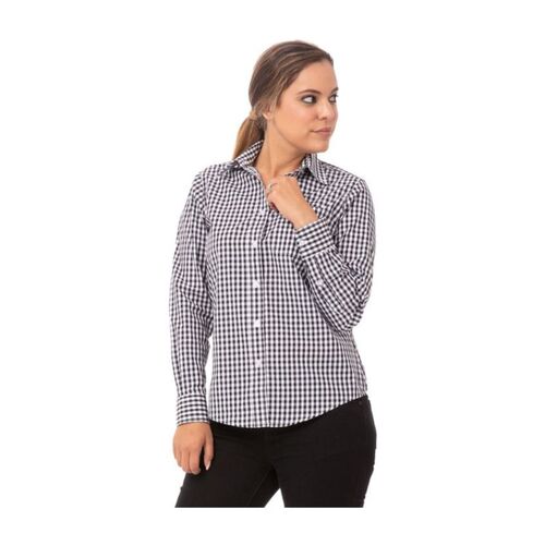 Womens Gingham Dress Shirt Thumbnail
