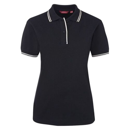 Womens Contrast Polo Thumbnail