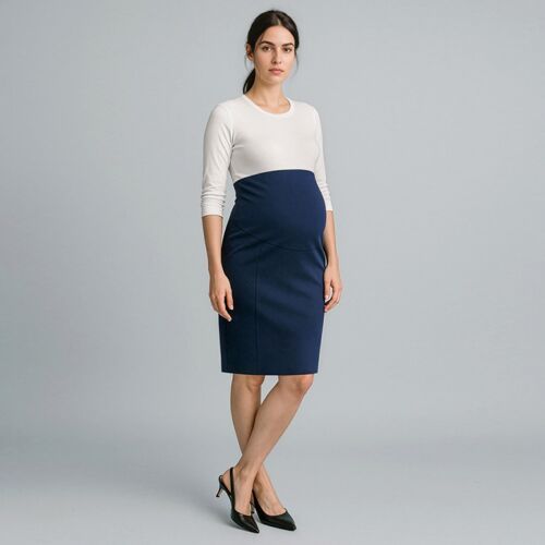Womens Cool Stretch Maternity Skirt Thumbnail