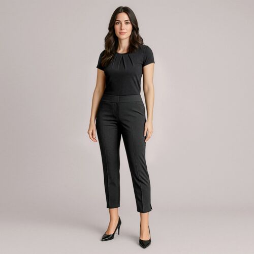Womens Siena 7/8 Mid-waist Slim Leg Pant Thumbnail