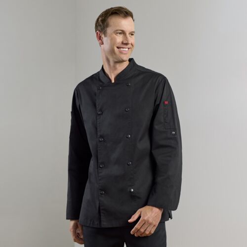 Mens Gusto Long Sleeve Chef Jacket Thumbnail