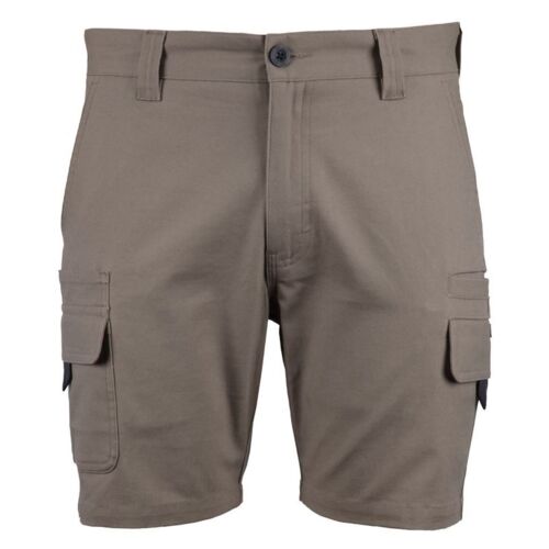 Mens Multi Pocket Stretch Canvas Short Thumbnail