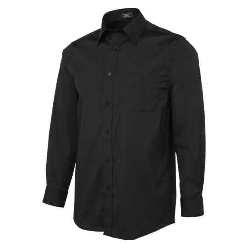 Mens Urban Long Sleeve Poplin Shirt Thumbnail
