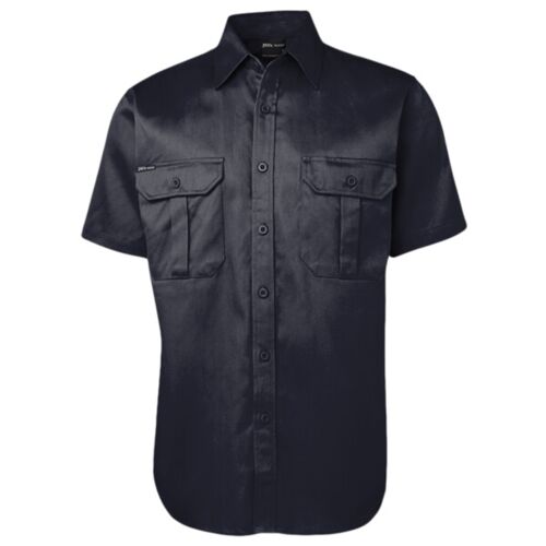 Mens Short Sleeve 190G Work Shirt Thumbnail