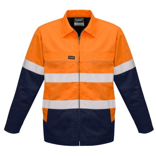 Mens Hi Vis Cotton Drill Jacket Thumbnail