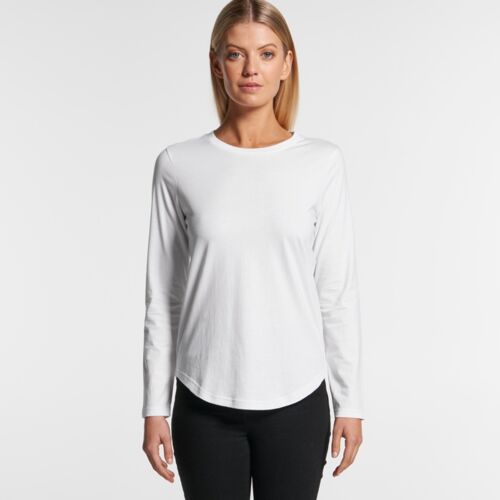 Womens Curve Long Sleeve Tee Thumbnail