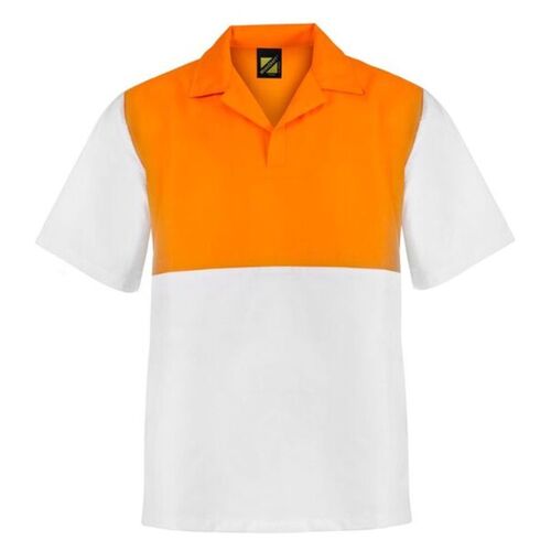 Unisex Food Industry Hi Vis Two Tone Jac Shirt - Short Sleeve Thumbnail