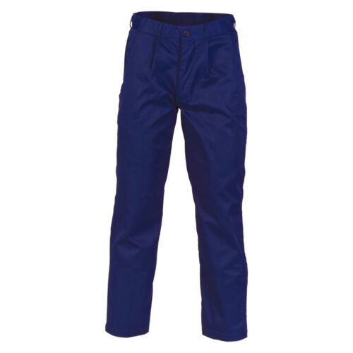 Polyester Cotton Pleat Front Work Pants Thumbnail