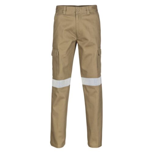 Cotton Drill Cargo Pants With 3M R/Tape Thumbnail
